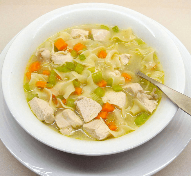जठरशोथ के लिए चिकन सूप